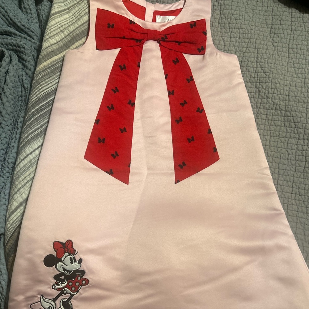Minnie Disney dress from the Disney store size 9-10 never worn
